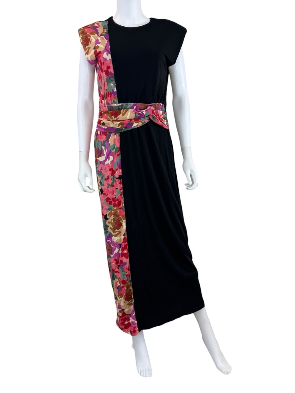 Tuckernuck Climbing Roses Jersey Cleo Dress Size S B0847